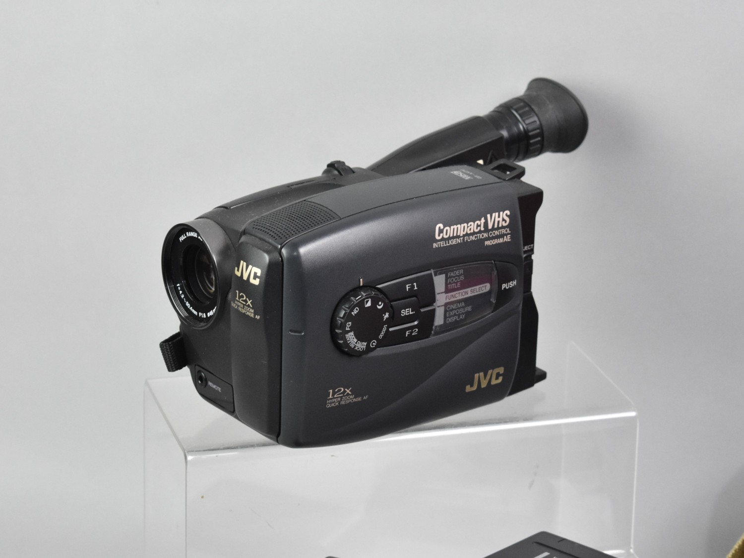A JVC Compact VHS Video Camera