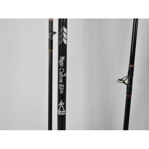 A Collection of Various Modern Fishing Rods to include Shakespeare, Fog ...