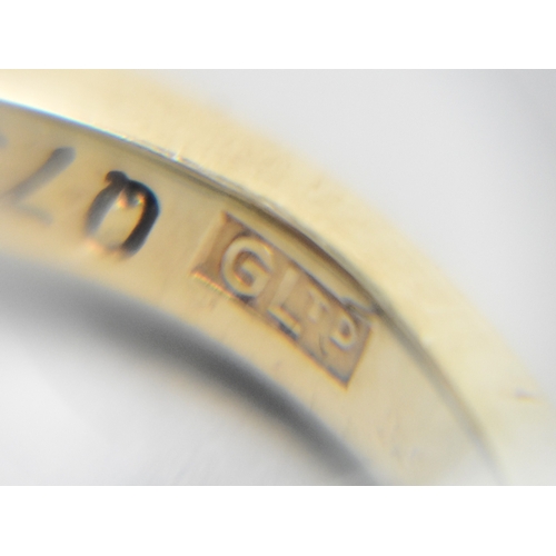 18 - A Diamond, Amber and 9ct Gold Mounted Dress Ring, Oval Cabochon Amber Stone Measuring 7.6mm by 5.7mm... 