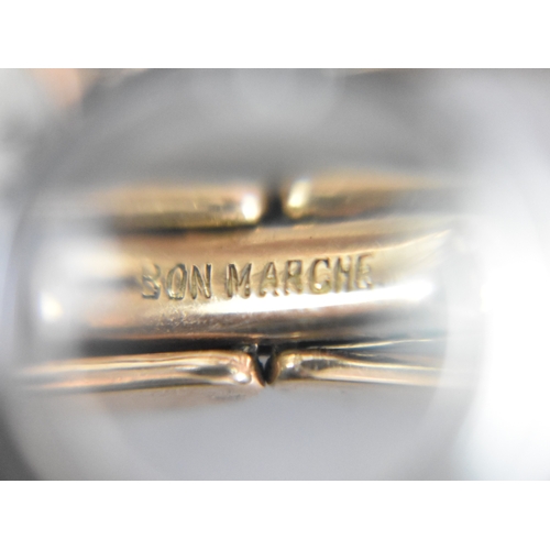 20 - A 9ct Gold Cased Wristwatch on 9ct Gold Expanding Strap, Face with Roman Numerals, Case Measuring 23... 