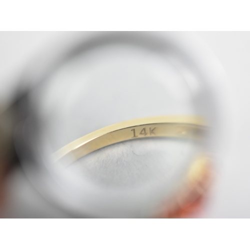 31 - A Danbury Mint Fire Opal, Diamond and 14ct Gold Dress Ring, Primary Oval Cut Stone Measuring 6.9mm b... 