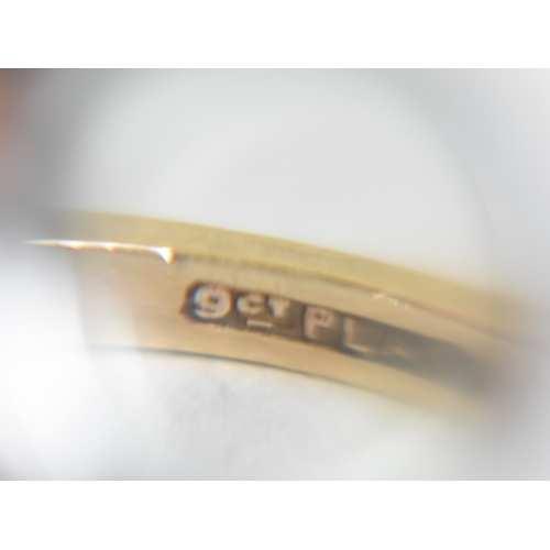 37 - A Collection of Three Gold Rings to include 18ct Gold Diamond and Sapphire Ring, Size L.5, 2.2gms, a... 