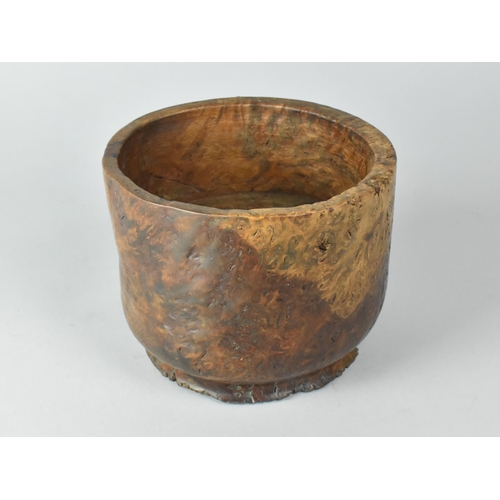 An 18th Century Turned Pollard Oak Master Salt