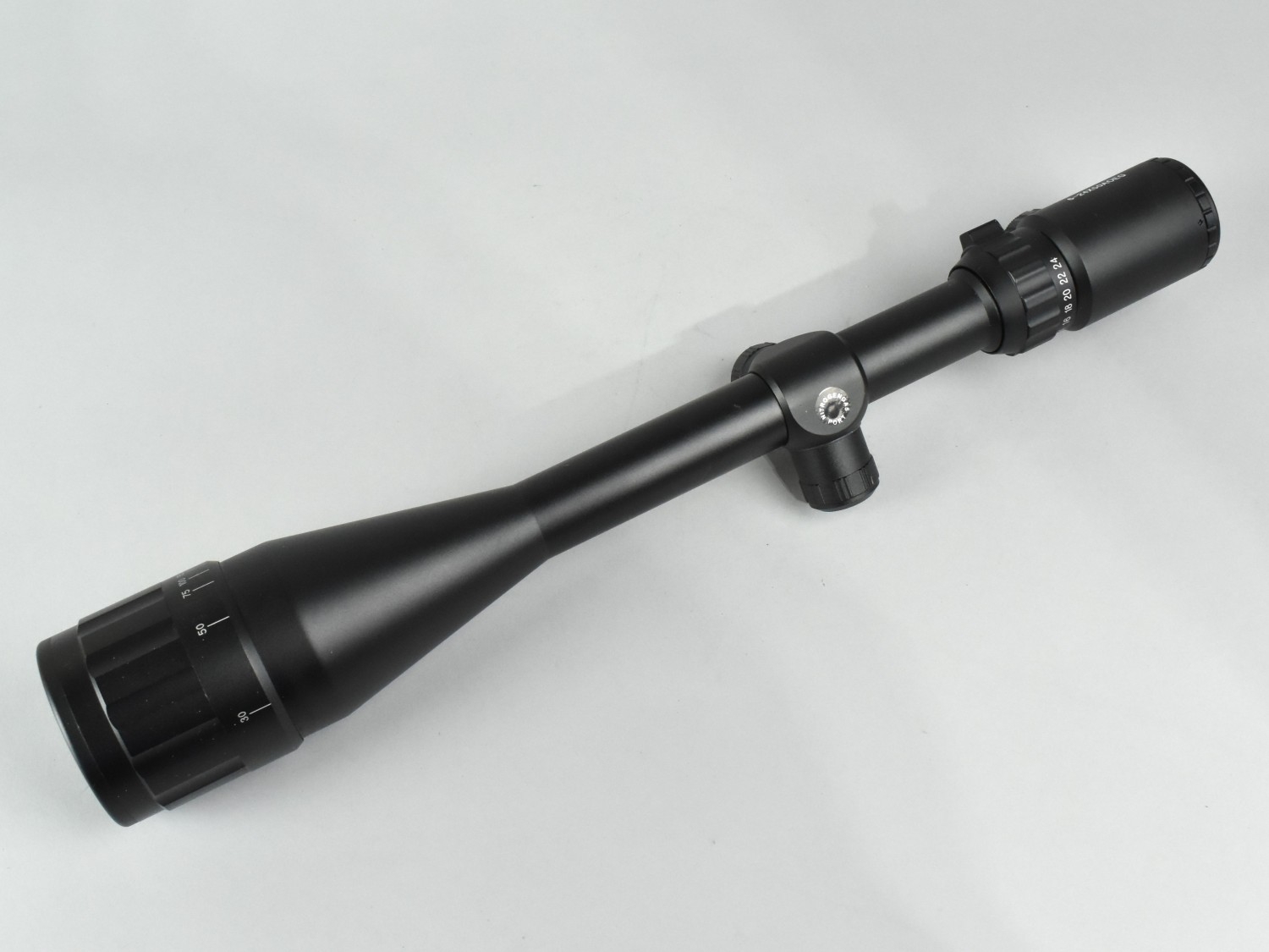 A Modern Nitrogen Gas Filled Rifle Scope, Stamped AOEG, 40cms Long ...