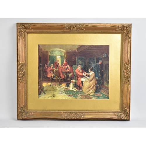 An Ornate Gilt Framed George Knowles Print, 