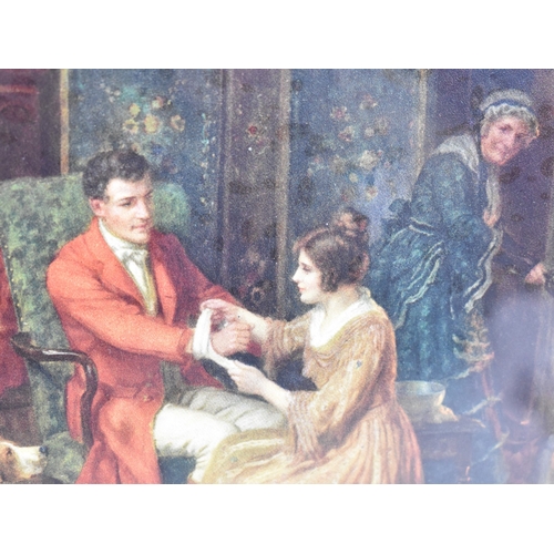 An Ornate Gilt Framed George Knowles Print, 