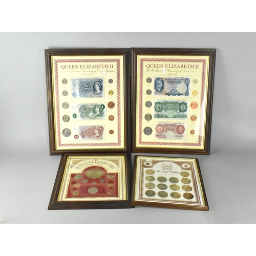 Four Coin Sets, 2x Queen Elizabeth II - The Pre-Decimal Currency