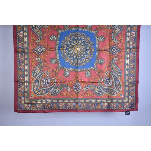 6 - Two Liberty Silk Scarves with One Original Cardboard Sleeve