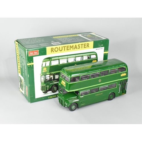 A Boxed Limited Edition Sun Star 1/24 Original Green Line Routemaster Bus