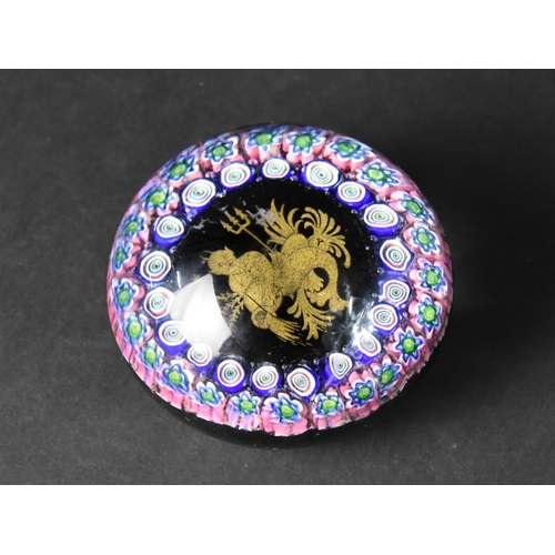 26 - A 20th Century Zodiac Millefiori Paperweight
