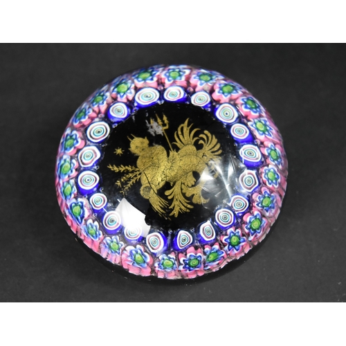 26 - A 20th Century Zodiac Millefiori Paperweight