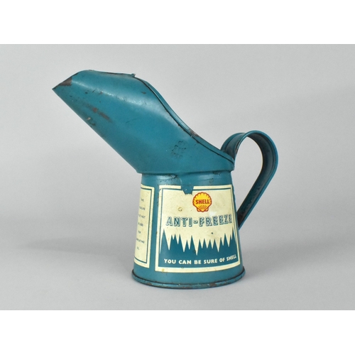 40 - A Small Vintage Half Pint Shell Antifreeze Jug, 15cms High