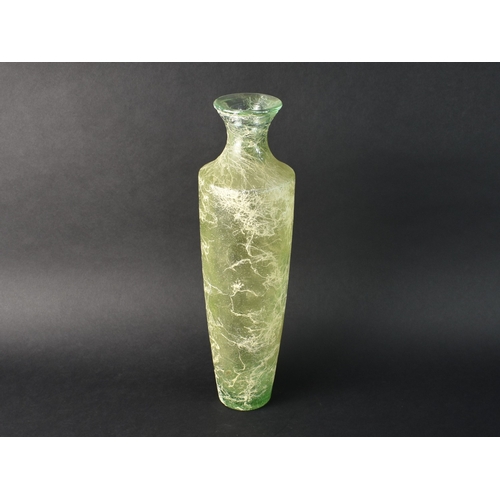 6 - A Modern Studio Art Glass Vase, 46cms high