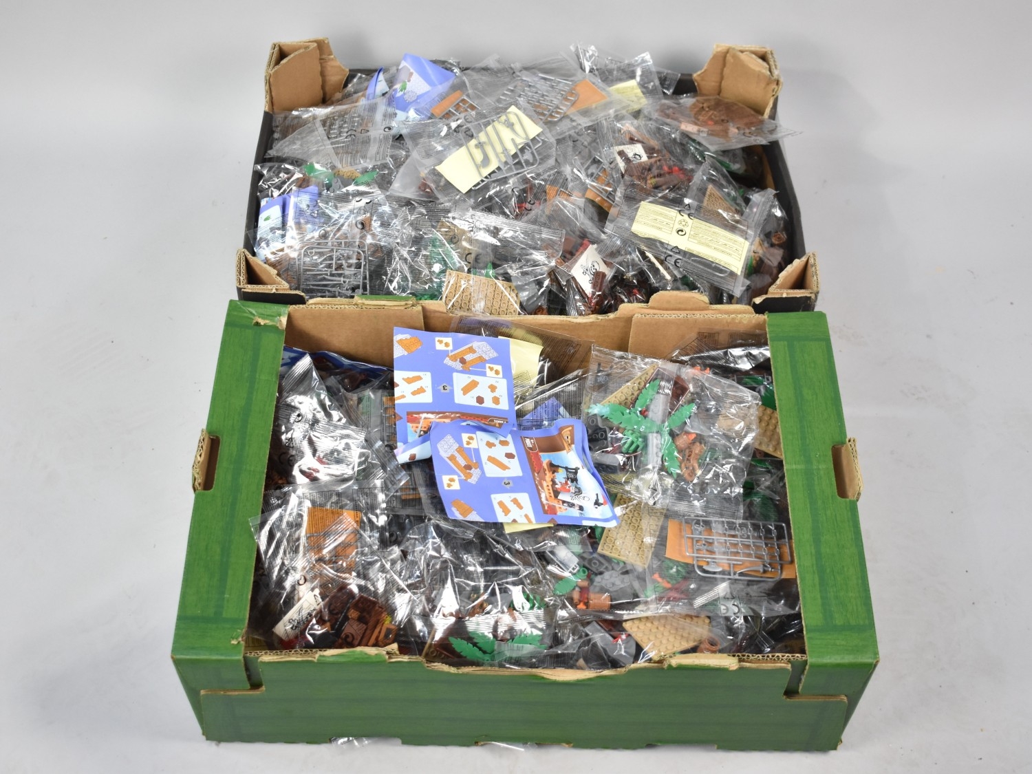 Two Boxes of Construction Toy Pirate Kits, Still in Unopened Bags
