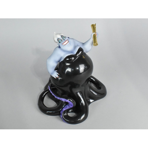 184 - A Large Classics Walt Disney Collection the Little Mermaid Figure, We Made a Deal, Ursula