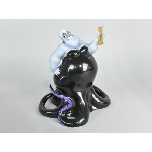 184 - A Large Classics Walt Disney Collection the Little Mermaid Figure, We Made a Deal, Ursula