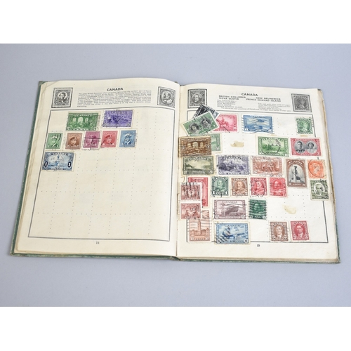 231 - Two Vintage Schoolboy Stamp Albums and Collection of Loose Stamps