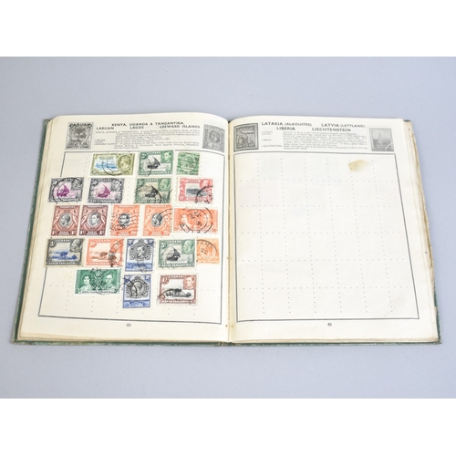 231 - Two Vintage Schoolboy Stamp Albums and Collection of Loose Stamps