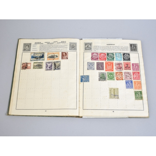 231 - Two Vintage Schoolboy Stamp Albums and Collection of Loose Stamps