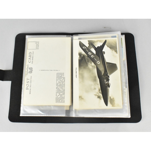 133 - A Collection of Various Vintage Postcards, Cereal Cards, Cigar cards, All Relating to Aircraft