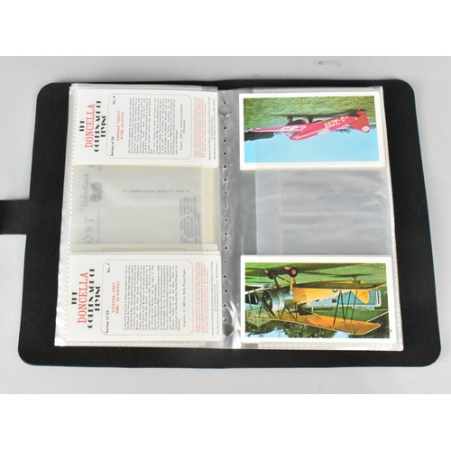 133 - A Collection of Various Vintage Postcards, Cereal Cards, Cigar cards, All Relating to Aircraft