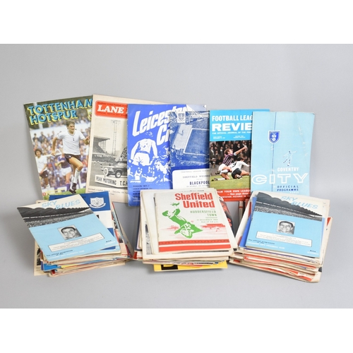 135 - A Collection of Various 1960's/1970's Football Programmes to include Sheffield Wednesday, Tottenham ... 