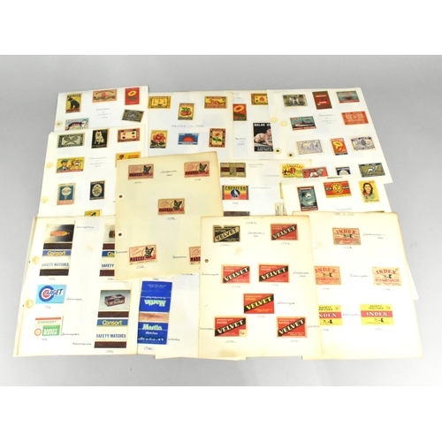 136 - A Collection of Various Matchbox and Matchbook Covers