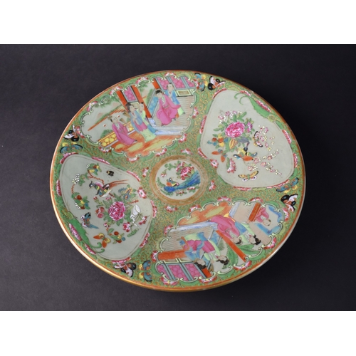 324 - A Collection of Oriental Ceramics to Comprise Chinese Celadon Glazed Famille Rose Decoration Dish, 2... 