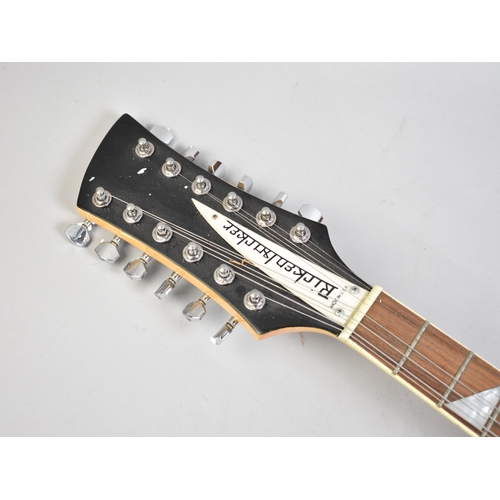 A Chinese Copy of a Rickenbacker Twelve String Electric Guitar