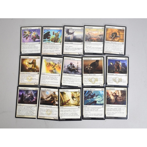 A Large Assorted Collection of Magic the Gathering Cards, All White