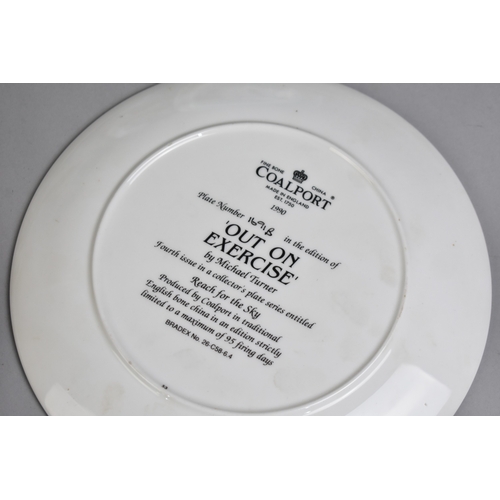 185 - Eleven Coalport Aviation Collector's Plates by Michael Turner, with hangers.