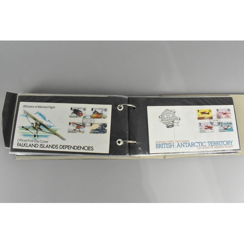 209 - A Ring Binder Containing Falkland Islands First Day Covers