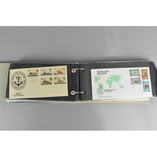 209 - A Ring Binder Containing Falkland Islands First Day Covers