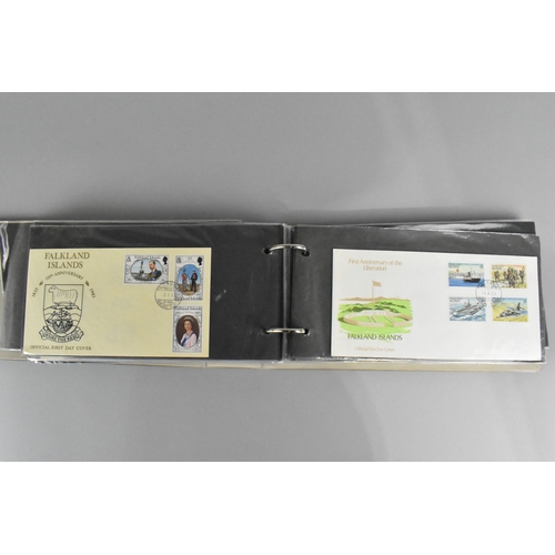 209 - A Ring Binder Containing Falkland Islands First Day Covers