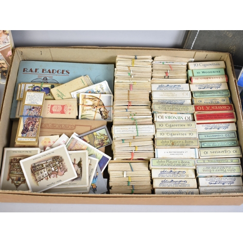 215 - A Large Collection of Tea Cards, Cigarette Cards, Tea Card Albums, Booklets, Wrist Watch Etc
