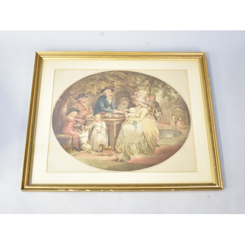 227 - A Framed George Morland Print, 