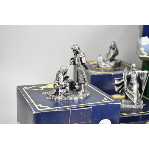 230 - A Collection of Fourteen Boxed The Tudor Mint 'Myth and Magic' Figures