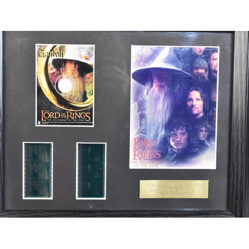 234 - Two Framed Lord of the Rings The Fellowship of the Ring Collectors CD Card Film Cell Series 1 & 3 to... 