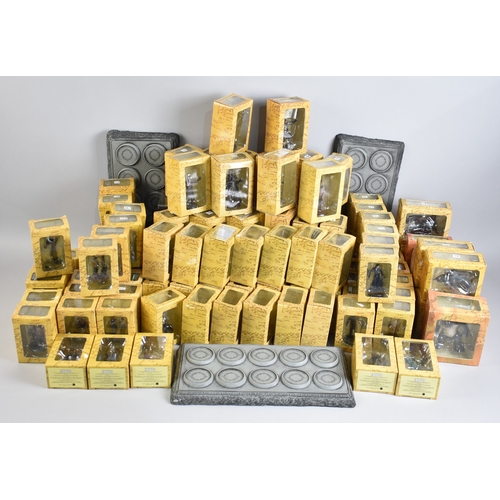 236 - A Large Collection of New Line Cinema Boxed Lord Of The Rings Figures and Fourteen Stands