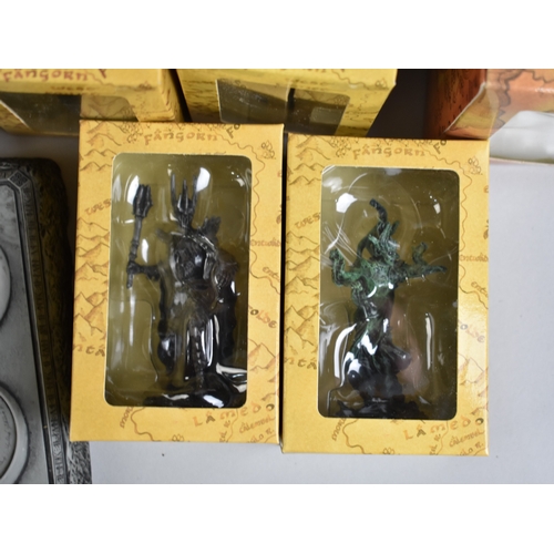 236 - A Large Collection of New Line Cinema Boxed Lord Of The Rings Figures and Fourteen Stands