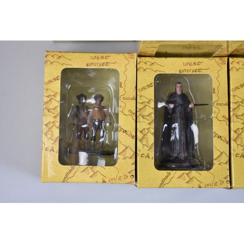 236 - A Large Collection of New Line Cinema Boxed Lord Of The Rings Figures and Fourteen Stands