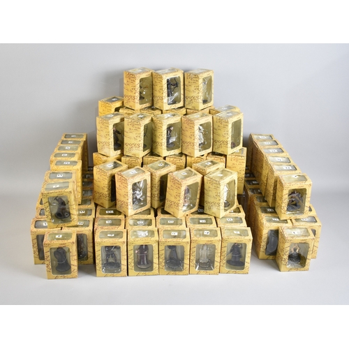 237 - A Large Collection of New Line Cinema Boxed Lord Of The Rings Figures and Fourteen Stands