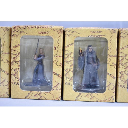 237 - A Large Collection of New Line Cinema Boxed Lord Of The Rings Figures and Fourteen Stands
