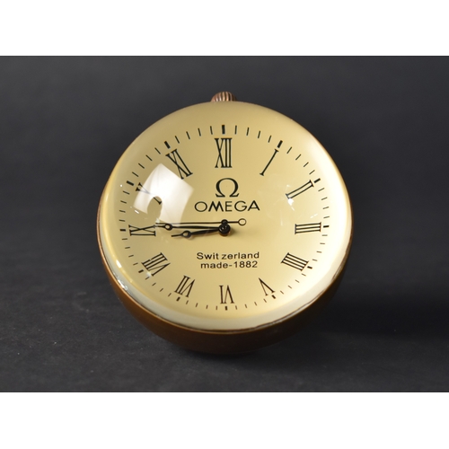 A Reproduction Novelty Desktop Ball Clock, As Was Made by Omega 1882 ...
