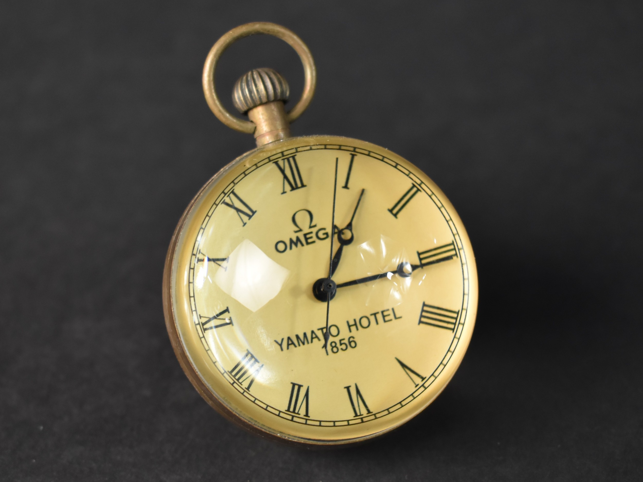 A Small Reproduction Desktop Ball Clock as Was Made by Omega for The ...