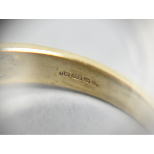 51 - A Collection of Three 9ct Gold Jewelled Rings to include Citrine Mounted Examples Etc, Sizes L,M and... 