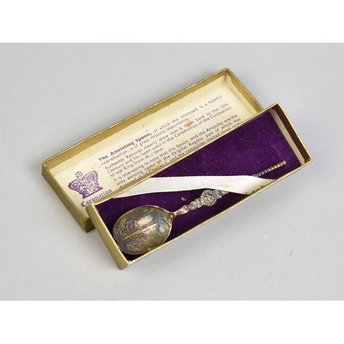 スターリングシルバーアノインティングスプーン1937 Coronation A Silver Reproduction of the Anointing Spoon for the 1937