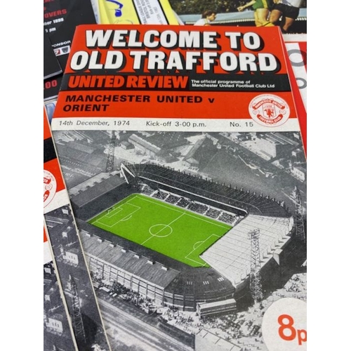 113 - Football interest, collection of programs from the 70s 80s 90s,teams to include, Liverpool, Arsenal,... 