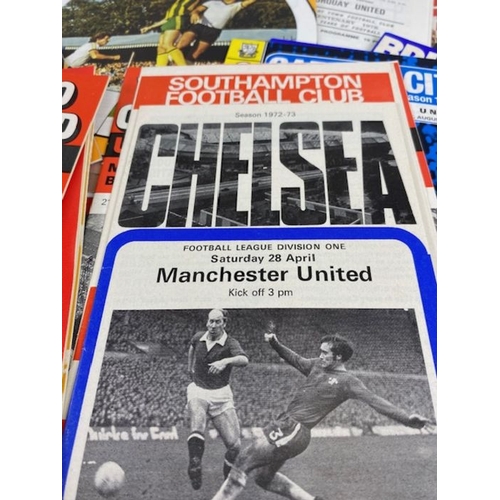 113 - Football interest, collection of programs from the 70s 80s 90s,teams to include, Liverpool, Arsenal,... 