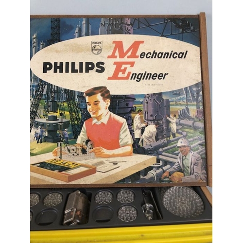 142 - Philips mechanical engineer, 2 x ME1200 kits in their original boxes, one with original slide lid bo... 